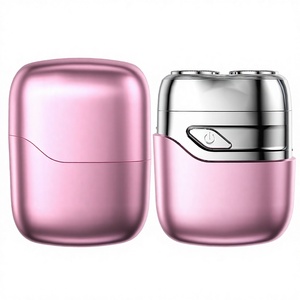 For Mini Portable Electric Women's <b>Razor</b> Dual-<b>Head</b> Washable Rotary Shavers Rechargeable IPX6 Waterproof App-Controlled - Product Image 1