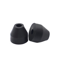 Ojal protector de Cable de goma de manga larga Resistente a altas temperaturas Cubierta de ojal de alambre de goma de silicona Ojal de orificio interno