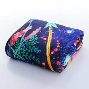 Tùy Chỉnh <span class=keywords><strong>3D</strong></span> Thăng Hoa In Sherpa Fleece Chăn Mềm Ấm <span class=keywords><strong>Flannel</strong></span> Và San Hô Sherpa Fleece Chăn - Product Image 1