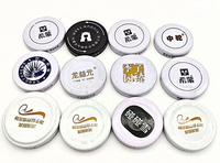 Bouchons à vis en fer blanc personnalisés, anti-fuite, écologiques, de qualité alimentaire, 30mm, 38mm, 43mm, 70mm, pour bouteilles de vin et bocaux, avec sécurité enfant