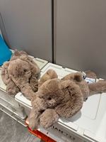 Boneka Gajah Plastik Smiggle Gaya Inggris Ukuran Sedang & Besar, Boneka Plush Lucu