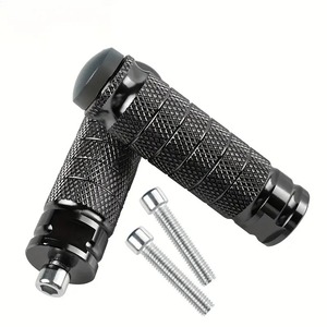 Pédale de moto en alliage d'aluminium CNC, construction métallique durable, installation facile - Product Image 2