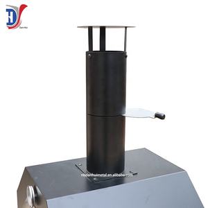 กลางแจ้งครัวไม้ไฟเตาอบพิซซ่าสแตนเลสเตาอบพิซซ่าที่มีวัดอุณหภูมิ - Product Image 2