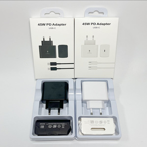 45W PD Fast Charging Charger EU UK US <b>Plug</b> <b>Type</b>-<b>C</b> Cable Matching Set for Samsung Charger Cable for Samsung S22 S23 S24 S25 S26 - Product Image 2