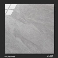 Carreaux de porcelaine émaillée antidérapants modernes 600x600 - Design imitation mur de briques pour salon, piscine, hôtel