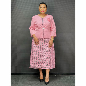 ชุดเดรสผู้หญิงสไตล์แอฟริกันแบบใหม่จากตุรกี ชุดเดรสยาวสำหรับสุภาพสตรีทำงาน - Product Image 5