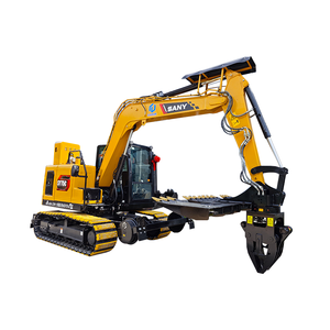 Hi-đường sắt máy xúc đường sắt theo dõi trolly bánh xe ngủ kẹp đường sắt ngủ vật lộn để bảo trì dằn - Product Image 2