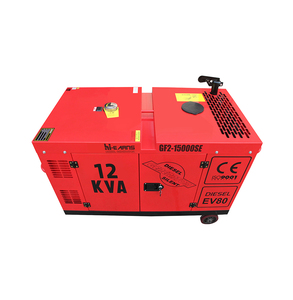 חדש דגם 10KW 220V 380V 400V שלושה שלב שקט סוג EV80 794cc מים מקורר דיזל גנרטור - Product Image 1
