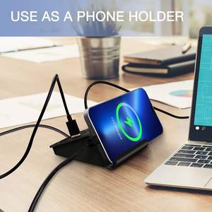 2025 Nuevo cargador USB C múltiple de 4 puertos 45W PD Estación de <span class=keywords><strong>carga</strong></span> rápida para IPhone14/13 Samsung Galaxy, <span class=keywords><strong>iPad</strong></span>, etc. - Product Image 3