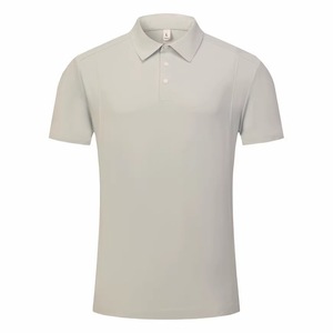 Polo Shirt Quick Dry Nylon Summer Workwear Classic White L Size - Product Image 3