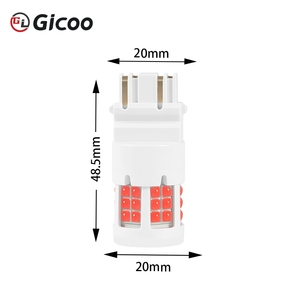 หลอดไฟ LED 1156 BA15S P21W BAU15S PY21W T20 7440 W21W 7443 W21/5W 3157 T25 1157 P21/5W BAY15D สำหรับไฟท้ายรถยนต์และไฟเลี้ยว - Product Image 4