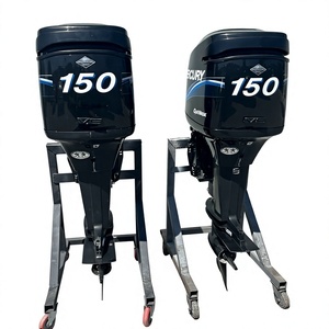 Moteurs hors-bord Optimax 2 temps 150 CV 2002 à arbre de 25 pouces, très demandés, prêts à être expédiés, avec équipements - Product Image 1