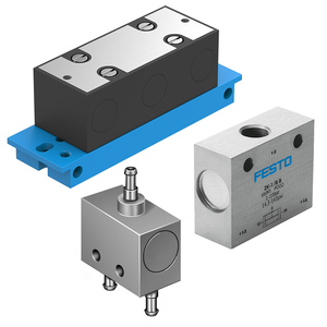 Elemento Lógico Neumático Serie ZK, Válvula de Doble Presión Tipo AND para Sistema de Control Neumático - Product Image 1