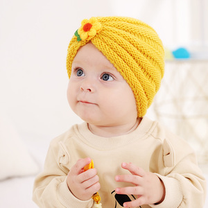 Sombrero <span class=keywords><strong>de</strong></span> punto <span class=keywords><strong>de</strong></span> <span class=keywords><strong>lana</strong></span> <span class=keywords><strong>para</strong></span> niños, gorros fetos <span class=keywords><strong>de</strong></span> conejo, color sólido, cálido, <span class=keywords><strong>para</strong></span> otoño e invierno, 0 a 3 años, venta al por mayor, 2023 - Product Image 3