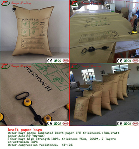 Tin tưởng Inflatable <span class=keywords><strong>container</strong></span> túi khí cho giảm thiểu rung động và hàng hóa thiệt hại Loại sản phẩm túi khí chèn lót - Product Image 4