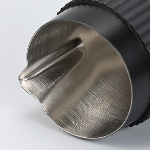 Pichet à mousser le lait, pichet à vapeur de lait de 420ml avec bec d'aigle, pichet à lait avec coussinets en silicone résistant à la chaleur - Product Image 2