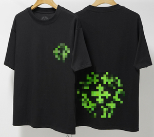 T-shirt Unisex Chrome Hearts con Stampa AR sul Bordo, 100% Cotone, Manica Corta, Collo alla Moda, Vestibilità Regolare, 280 Grammi, Ingrosso - Product Image 2