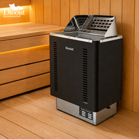 Diooist 3KW 9KW Tungku Sauna Pemanas Cepat untuk Sesi Relaksasi Hemat Energi