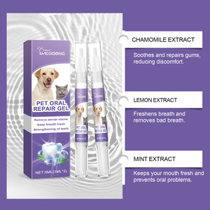 Gel de soin buccal pour chiens et chats, éliminateur de taches dentaires, rafraîchisseur d'haleine, gel de soin des dents, 6 ml - Product Image 3