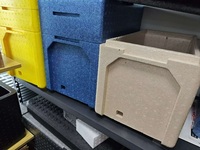 EPP EPS Poly British National Langth Beehive Bee Box Nuc Full Hive Caja de colmena de poliestireno expandido