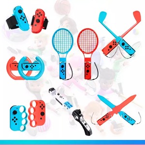 Mới Đến 10-Trong-1 Gia Đình Phụ Kiện Tập Thể Dục Kit Cần Điề<span class=keywords><strong>u</strong></span> Khiển & Trò Chơi Bộ Điề<span class=keywords><strong>u</strong></span> Khiển Cho <span class=keywords><strong>Nintendo</strong></span> Chuyển Đổi Cảm Biến Chuyển Động Trò Chơi Thể Thao - Product Image 1