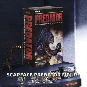 Figura de Acción NECA Predator con Apariencia del Videojuego Ultimate Scarface, Puntos de Articulación, Accesorios, Juguete Coleccionable - Product Image 2