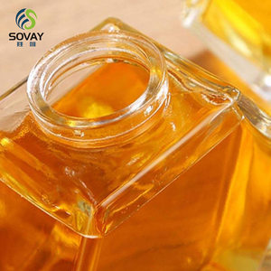 Bán Buôn 220Ml 380Ml Hình Lục Giác Cấp Thực Phẩm Thủy Tinh Mật Ong <span class=keywords><strong>Jar</strong></span> Với Nắp Bằng Gỗ Và Gáo - Product Image 5