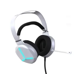 Honcam auriculares Bluetooth inalámbrico de auriculares con cable de 3,5mm 2020 Ps5 auriculares micrófono Gamer-Diadema oreja