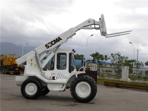 Chariot élévateur télescopique HNT25 de 2,5 tonnes pour les travaux de manutention de matériaux de construction - Product Image 6