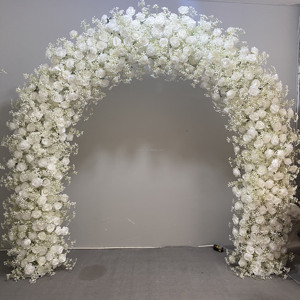 Corridori di <span class=keywords><strong>fiori</strong></span> di rosa finta di seta di alta qualità corridore di corridoio floreale finto decorazione di fila di nozze fiore artificiale dell'arco di nozze - Product Image 3