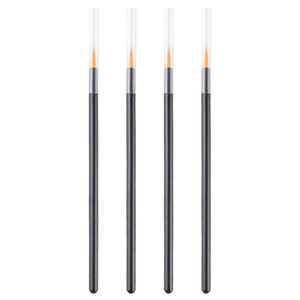 50 pinceaux jetables à pointe fine en nylon pour eye-liner, outils d'application de maquillage pour les yeux - Product Image 3