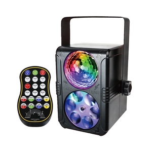 Mini projecteur LED laser à sept couleurs rotatif en forme de nid d'abeille, boule magique, ciel étoilé, lumière décorative d'ambiance pour piste de danse musicale - Product Image 5