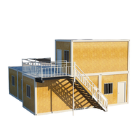 Petites maisons portatives de luxe préfabriquées de conteneur, salles de capsule d'hôtel de station de vacances, maisons préfabriquées mobiles