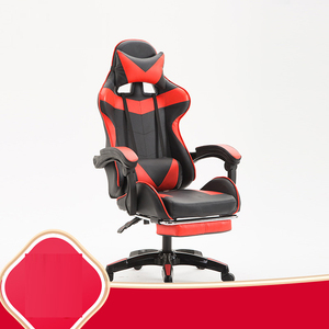 Silla giratoria con reposapiés para deportes electrónicos, asiento ajustable con respaldo para ordenador de oficina, venta al por mayor - Product Image 3