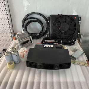 ערכת AC 12v electrictractor אוניברסלי מערכת AC מיני מרכך מערכות רכב מיזוג אוויר חשמלי לרכב - Product Image 5