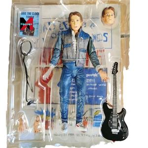 Figurine de collection Marty McFly avec guitare du film Retour vers le futur, modèle en plastique - Product Image 5