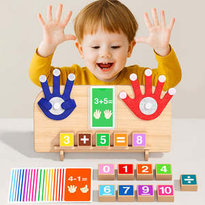 Juego de Aprendizaje Matemático Montessori de Madera para Bebés, Nuevo Modelo 2026, Ábaco Educativo, Juguete de Regalo para Niños y Niñas - Product Image 3