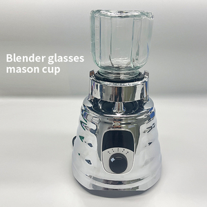 Licuadora Portátil Eléctrica <span class=keywords><strong>de</strong></span> 300 ml, Vaso <span class=keywords><strong>de</strong></span> Vidrio Tipo Mason, Cuchilla <span class=keywords><strong>de</strong></span> Acero Inoxidable para Oster, Piezas para Aplicaciones Domésticas, Venta al Por Mayor <span class=keywords><strong>de</strong></span> Fábrica - Product Image 4
