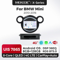 NaviFly 8-Kern Carplay Android Auto DSP 4G LTE und WLAN Split-Screen 1280*720 AHD DSP Touchscreen für BMW Mini 2010-2016