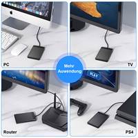Корпус для SSD MSATA с интерфейсом USB 3.0, беспроводной адаптер Mini PCI-E на USB, конвертер с чипом ASM для твердотельных накопителей