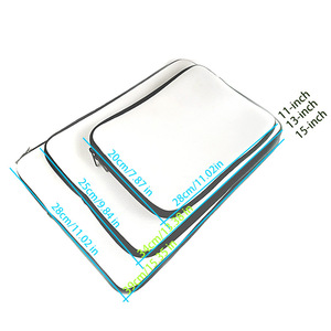 Bán buôn tùy chỉnh máy tính xách tay mềm tay áo trường hợp thăng hoa khoảng trống cho máy tính <span class=keywords><strong>Neoprene</strong></span> <span class=keywords><strong>Tablet</strong></span> <span class=keywords><strong>Bag</strong></span> Bìa mang Pouch với dây kéo - Product Image 5