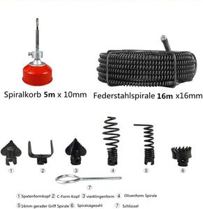 Herramientas y accesorios de limpieza eléctrica para el hogar Tubería de alcantarillado Drenaje Desbloqueo y máquina de dispositivo limpiador de drenaje - Product Image 4