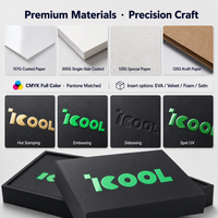 Emballage en papier rigide pour téléphone portable personnalisé, boîte universelle pour étui de téléphone intelligent, adaptée aux téléphones remis à neuf de plusieurs tailles
