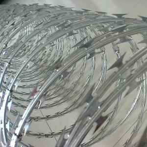 Costa Rica Púas pinchos <span class=keywords><strong>de</strong></span> seguridad para muro reja colocación doble C clip CBT-65 <span class=keywords><strong>concertina</strong></span> 450mm - Product Image 5