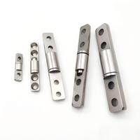 Bisagra de torsión de un solo eje con parada libre de 360 grados, eje amortiguador, bisagra giratoria de acero inoxidable mecanizada por CNC para portátiles y dispositivos médicos