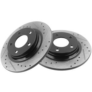 Disques de frein arrière en céramique haute performance 12061091 7T4Z-2C026-A 9T4Z-2C026-A BD126430 pour Ford Lincoln - Product Image 1