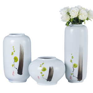 Vases de table en céramique et porcelaine de style chinois moderne, vente chaude, luxe, couleur, décoration d'intérieur, fleurs, design classique - Product Image 5