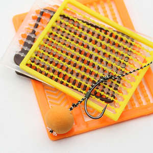 Alpha Large PP Pellet Stops Hair Rig Extender et Bait Stop pour la pêche à la carpe grossière sur le lac Accessoires - Product Image 1