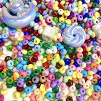 Perles acryliques en forme de goutte d'eau 3*5mm, 500g/sac, couleurs macaron mélangées, perles en vrac pour accessoires de bijoux, bracelet DIY, matériel de perlage