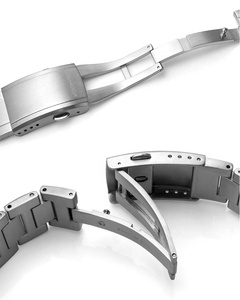 Correa de reloj de acero inoxidable sólido para pulsera de metal dorado GM5600 con estuche y correa - Product Image 2